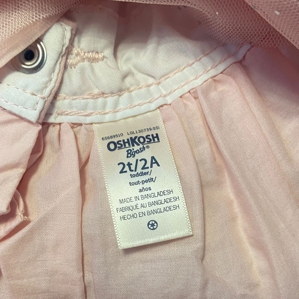 OshKosh B'gosh Pink Overall Skirt